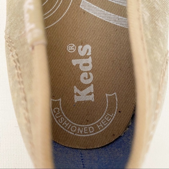 Keds Champion Star Fashion Gold Sneakers - Size 9 - Picture 10 of 14